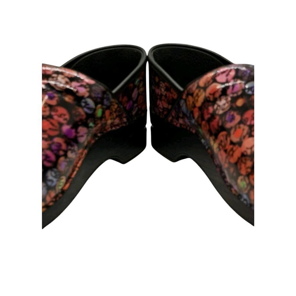 Dansko Women's Clogs Viola Dot Script Rainbow 42/… - image 5